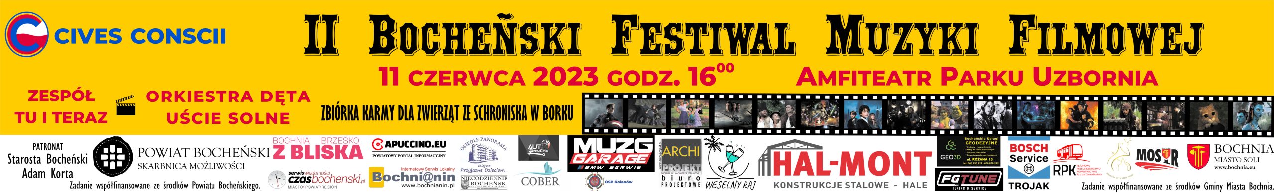 I Bocheński Festiwal Muzyki Filmowej